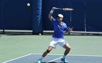 While the rest of the Blue Devil men and women take the courts in Cary, N.C., sophomore Nicolas Alvarez will compete in Malibu, Calif., at the ITA Masters against some of the nation's best competition.