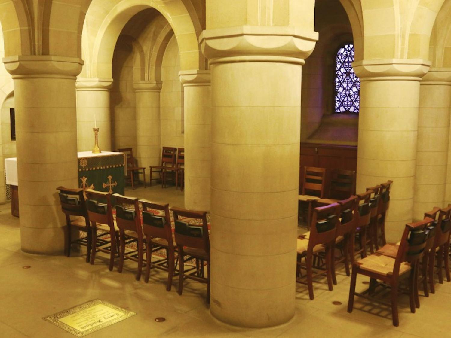 The Chapel crypt has gained various functions over the year.