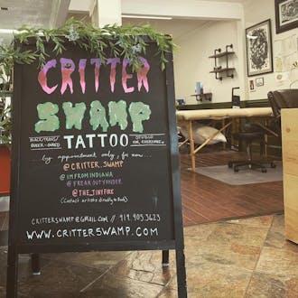 Critter Swamp Tattoo