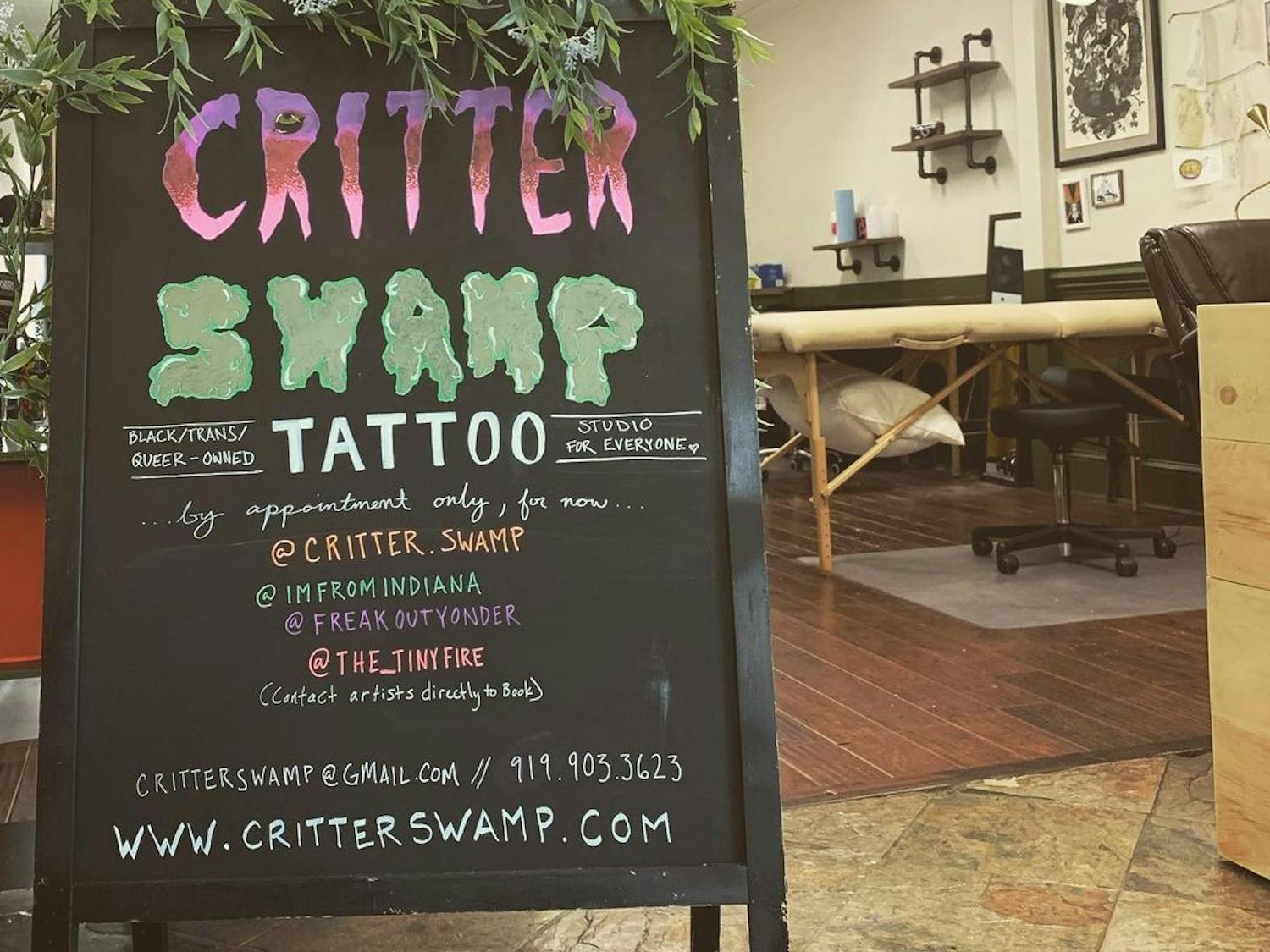 Critter Swamp Tattoo