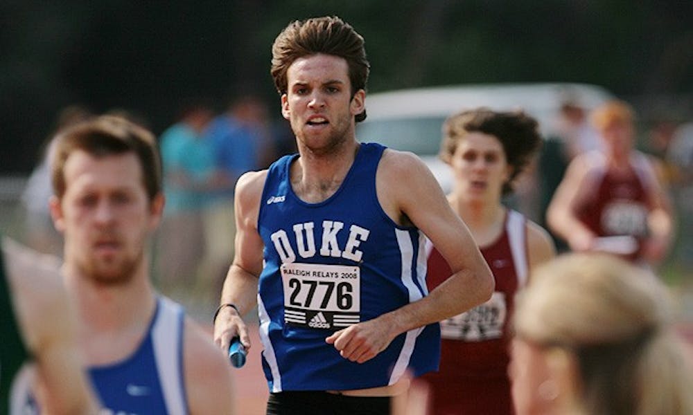 Ryan McDermott, the final Blue Devil to compete last Wednesday, finished 20th in the steeplechase.