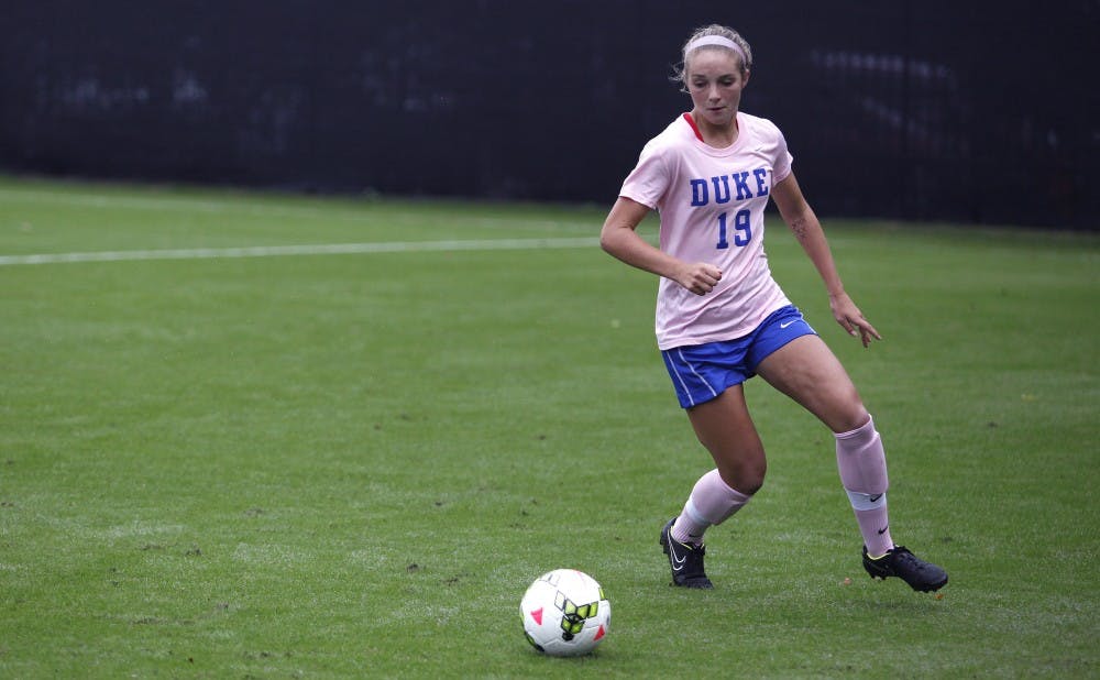 Freshman Schuyler DeBree has started all 15 of Duke's matches this season and has helped the Blue Devils record six shutouts.