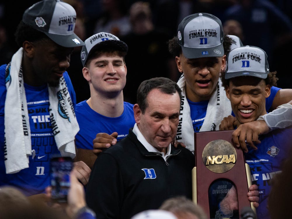 The Blue Devils knocked off Arkansas in the Elite Eight to advance to the Final Four. 