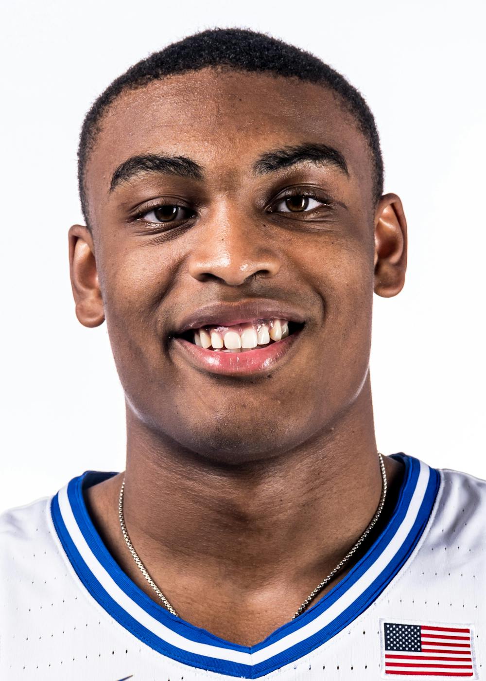 Jaylen Blakes is returning for his third season with the Blue Devils.
