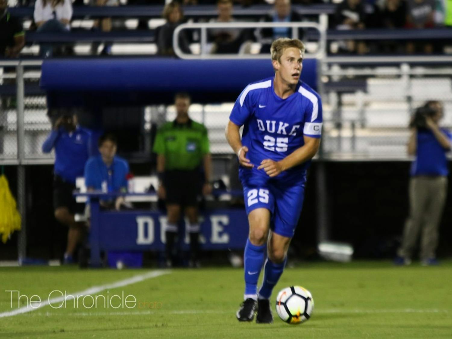 Cody Brinkman and the Blue Devil defense have given up just 11 goals in 11 games this year.