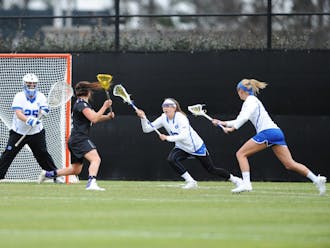 Senior goalkeeper Kelsey Duryea notched a career-best 16 saves, but Northwestern scored the final four goals of the first half to gather momentum.