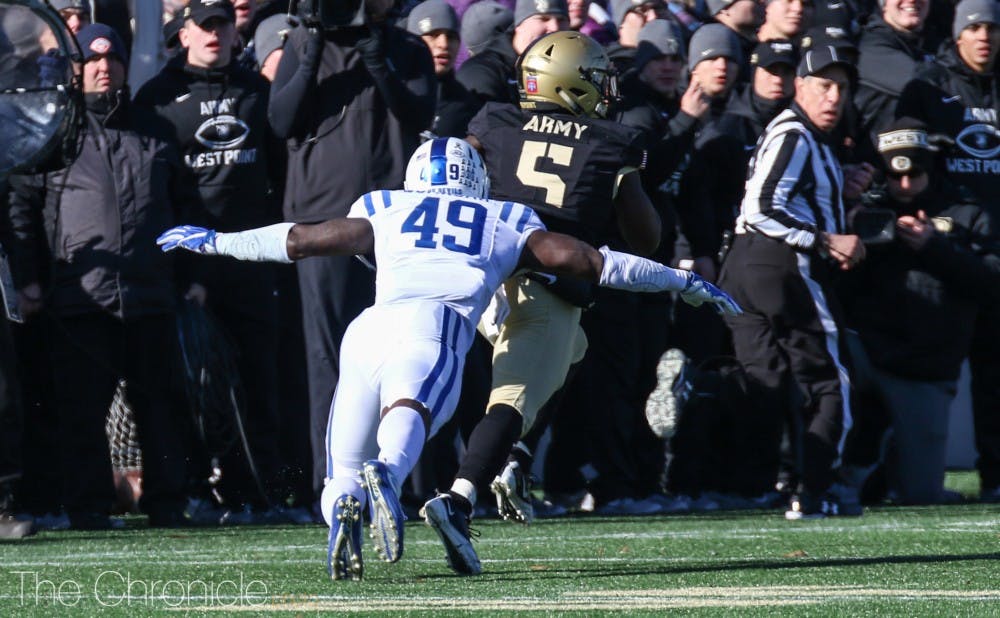 <p>Duke's defense needs to stay focused and disciplined in order to stop Army's dominant triple option offense from running up the score.</p>