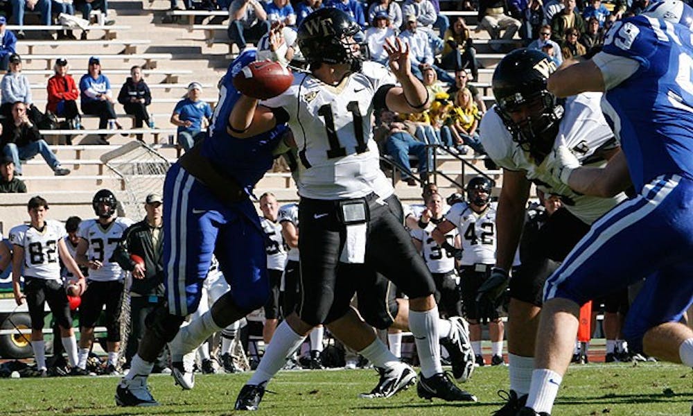 While Riley Skinner won’t be present Saturday, the high-powered Wake Forest offense hasn’t left.
