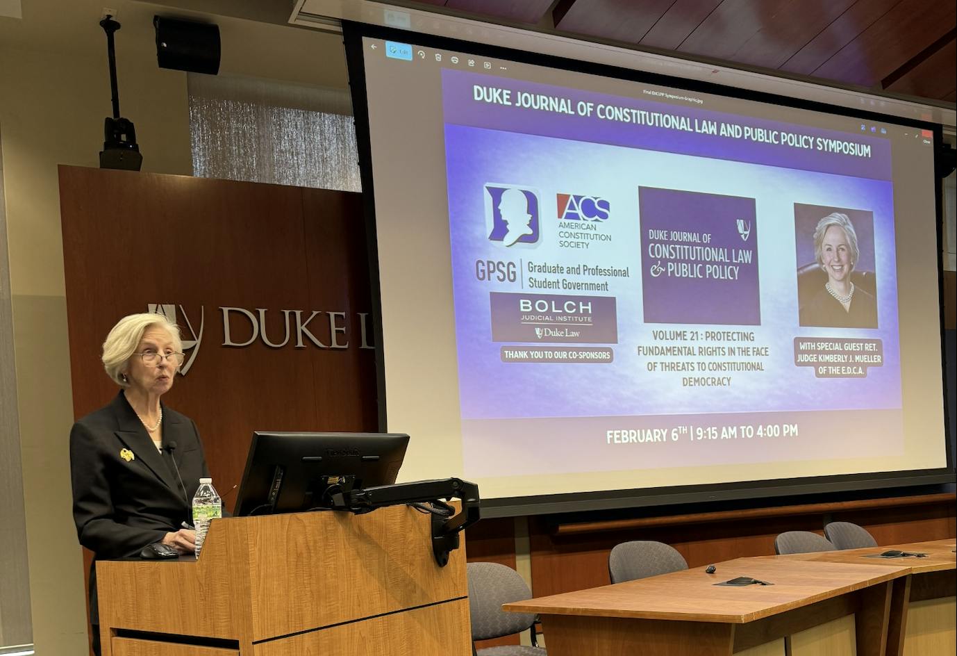 At Duke Law, scholars and students confront a constitutional democracy ...