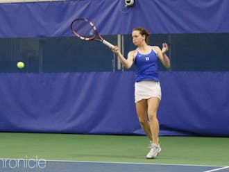 Senior Chalena Scholl's only ACC singles loss in the regular season came against the Tar Heels.