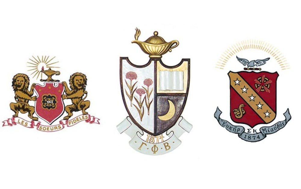 National sororities Gamma Phi Beta, Phi Mu and Sigma Kappa will present to the Duke Panhellenic Association about why they should be the University's newest chapter.