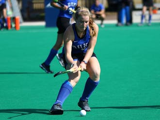 Junior Heather Morris' team-leading 10th goal of the season handed the Blue Devils a road win against No. 10 Liberty in overtime to conclude the regular season.