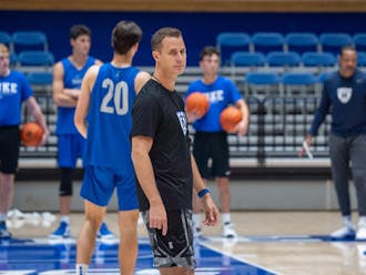 Head coach Jon Scheyer will look to build on last year's success and lead Duke to its sixth national championship.