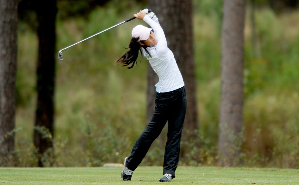 <p>Senior Celine Boutier finished tied for 13th as the Blue Devils kicked off their fall slate with a fourth-place finish at the Annika Intercollegiate Invitational.</p>
