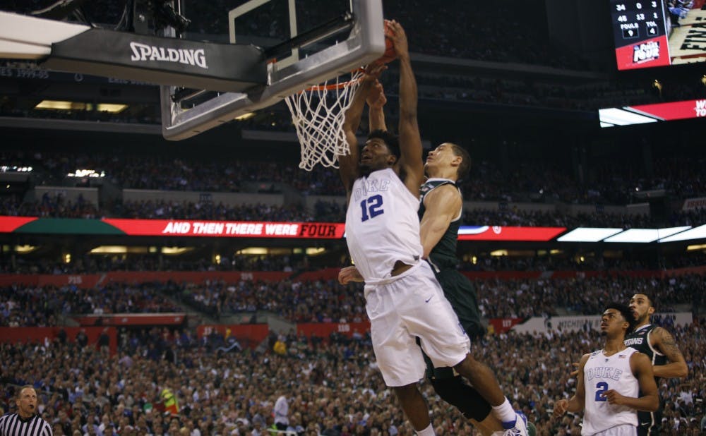 Keeping Justise Winslow rolling is one of the keys for the Blue Devils in Monday's national championship game tilt.