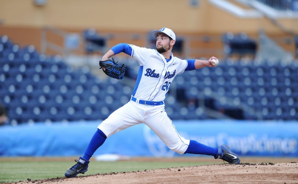 <p>Making his first start since the 2014 season after undergoing Tommy John surgery, southpaw Trent Swart tossed three innings while on a pitch count against the Golden Bears.</p>
