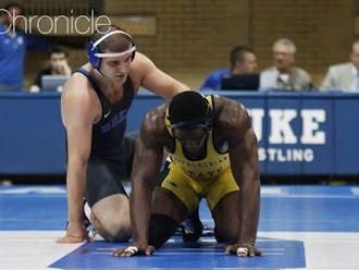 The Blue Devils won five individual matchups Sunday afternoon, but came up just short because of a tiebreaker based on wrestlers' individual scores.&nbsp;