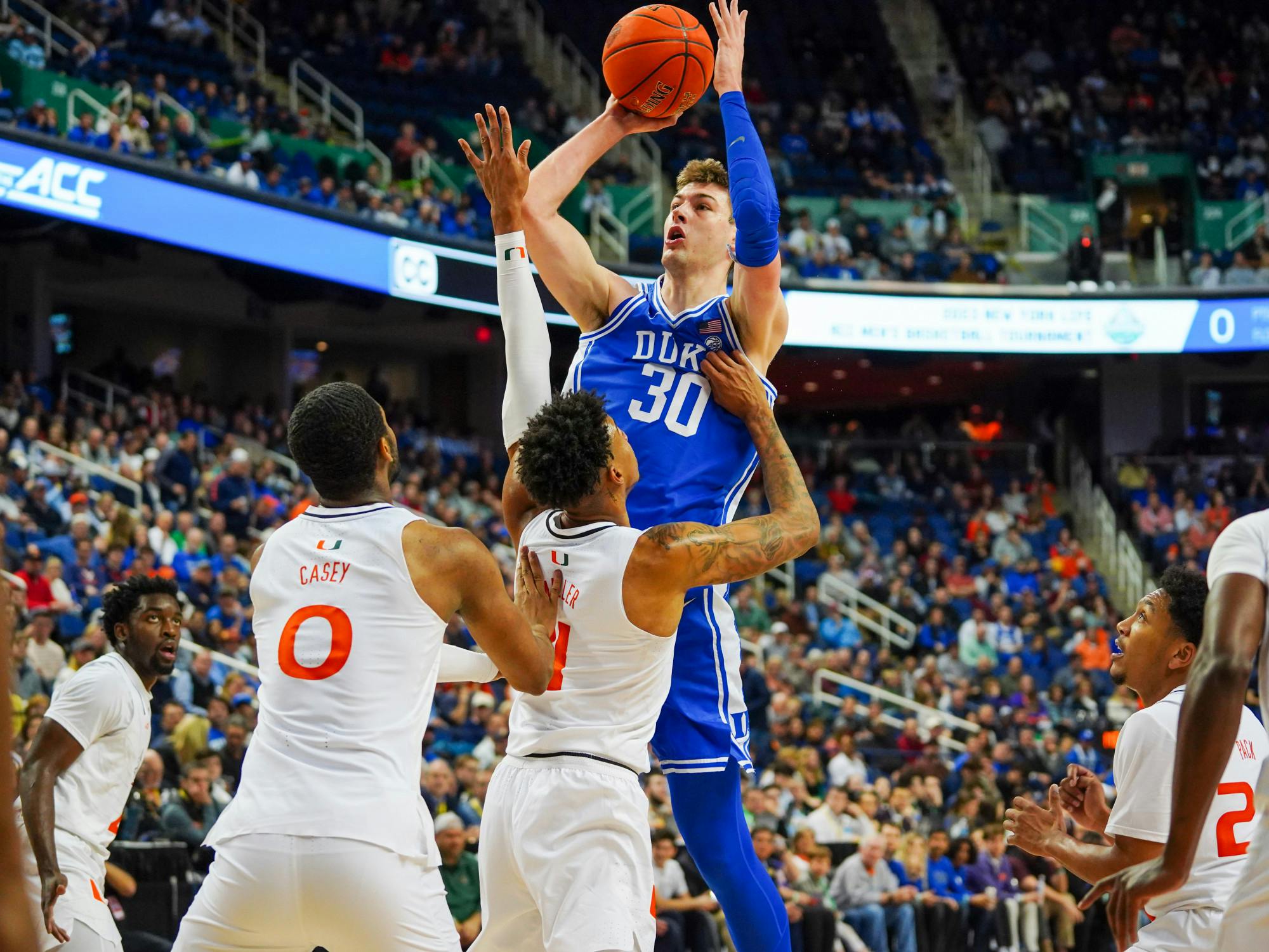 And One: Filipowski-led Duke Men's Basketball Clears Miami In ACC ...