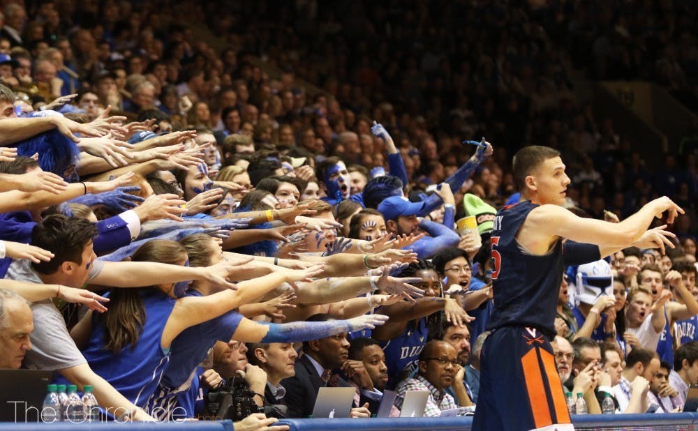 The Cameron Crazies have been criticized on campus for not being loud enough Saturday.