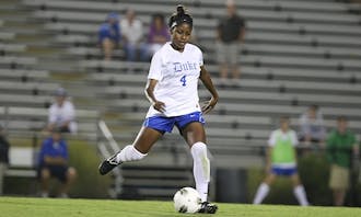 Defender Natasha Anasi scored Duke's second goal of the game in the 11th minute.