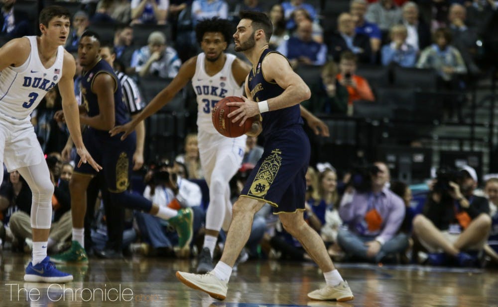 <p>Bagley and Allen exploded to score 56 of Duke's 88 points Thursday night.&nbsp;</p>