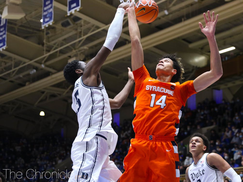 A decisive win against Syracuse was not enough to protect Duke from falling in the rankings.