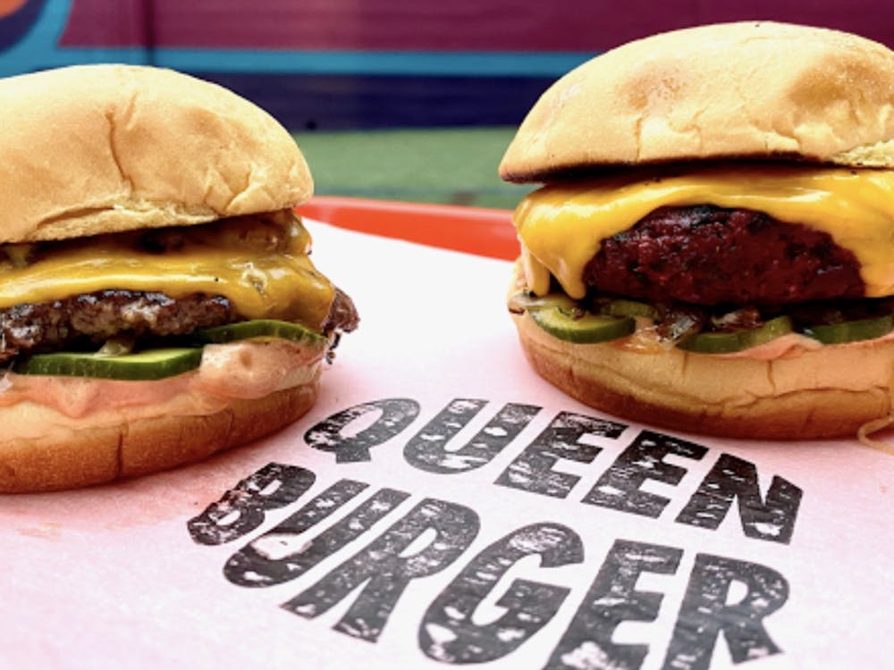 <p>Located on 321 East Chapel Hill Street, Queen Burger hides behind The Durham Hotel.</p>