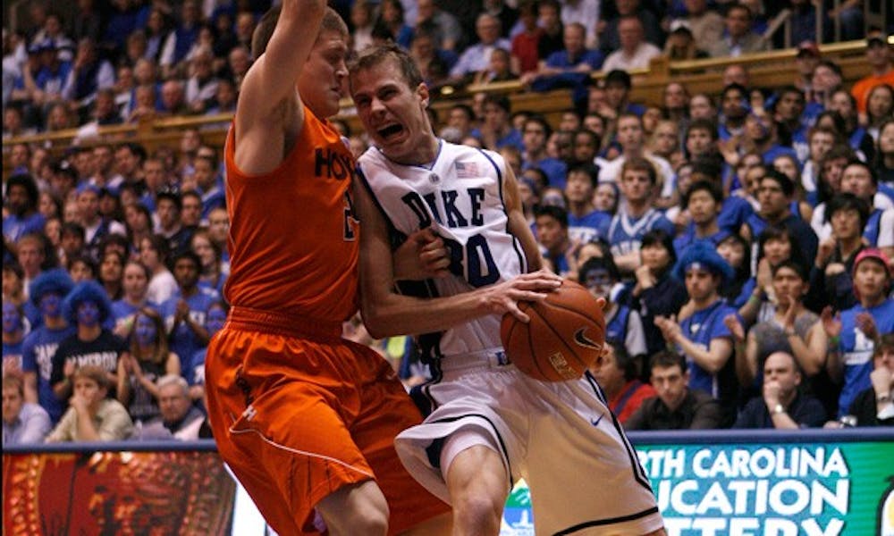 Senior Jon Scheyer’s performances this season have put him in the discussion for the ACC and National Player of the Year awards.
