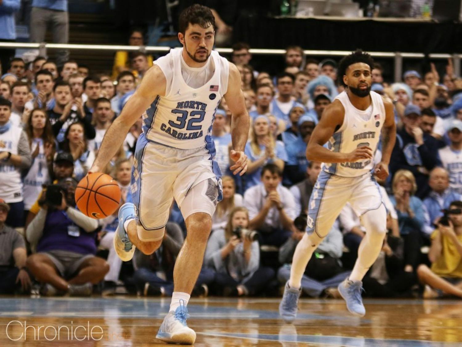 The Blue Devils have yet to find a consistent solution to containing Luke Maye.