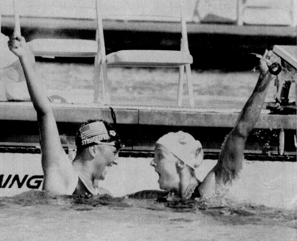 Nancy Hogshead dominated the Olympic scene at just 22 years old. She grabbed four medals in her only Olympic Games.