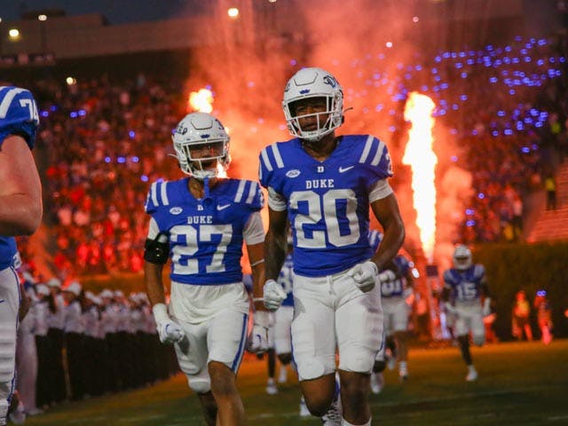 Scenes From Duke Football's Victory Against Clemson - The Chronicle