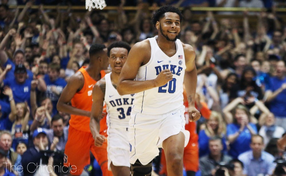 Duke's big men will need to drive to the basket to force Syracuse into foul trouble. 