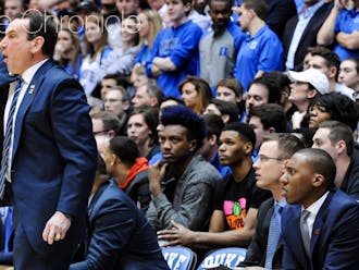 Trevon Duval, the top point guard&nbsp;recruit in the Class of 2017, attended Duke's game against North Carolina in February with commits Wendell Carter and Gary Trent Jr.