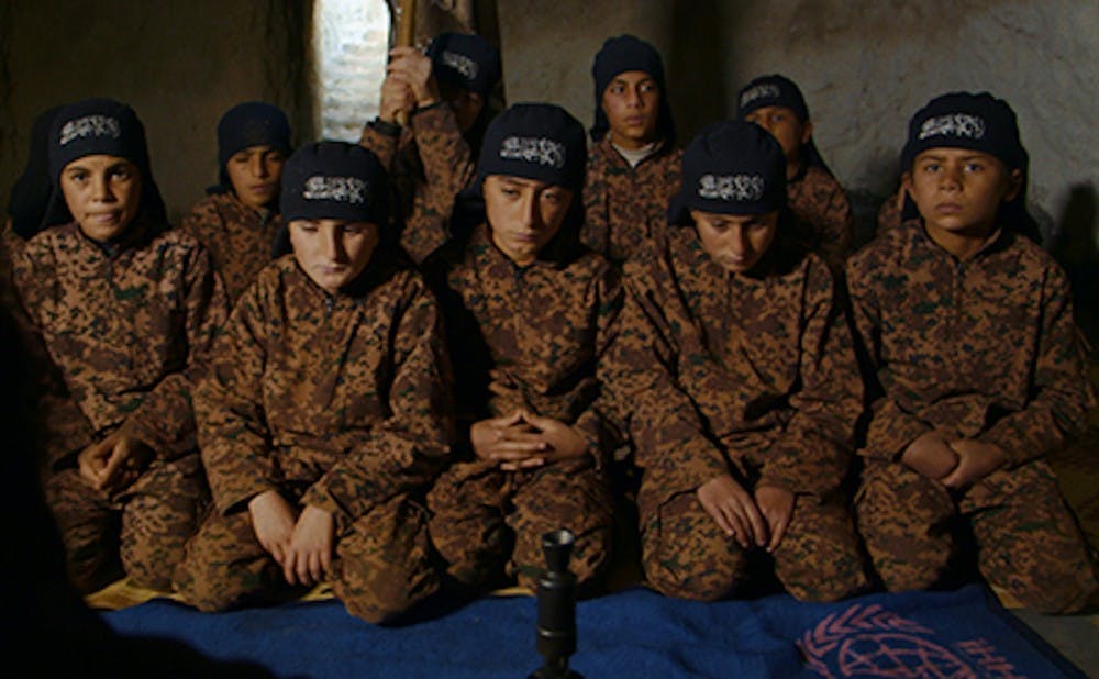 <p>Director Talal Derki's "Of Fathers and Sons" offers insight on a family of young boys trained by their father to become jihadis.</p>