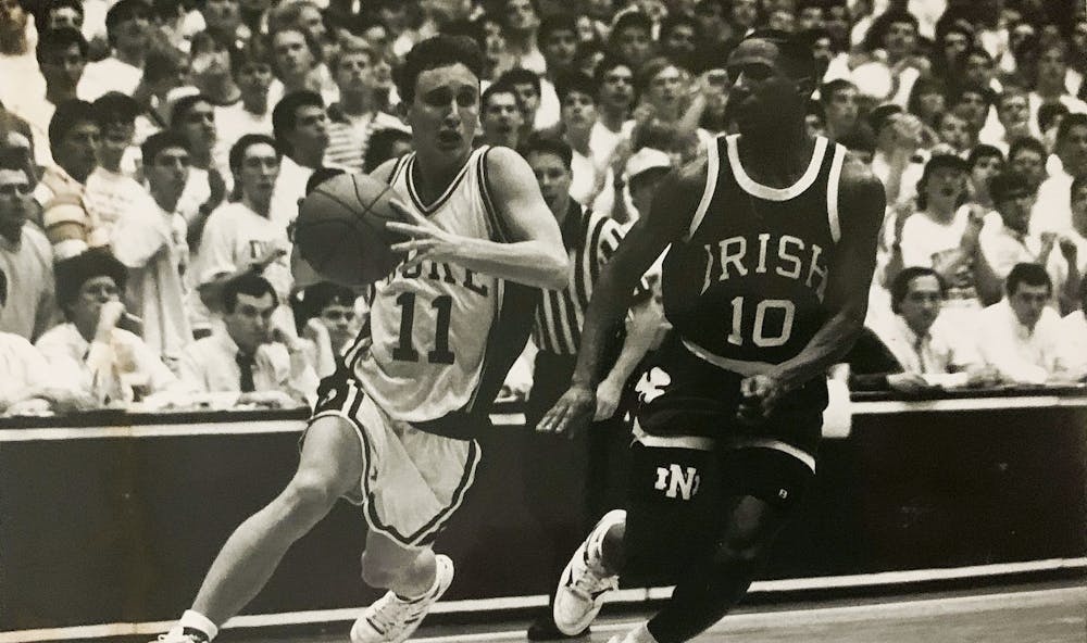Bobby Hurley made three Final Fours during his Duke playing career.