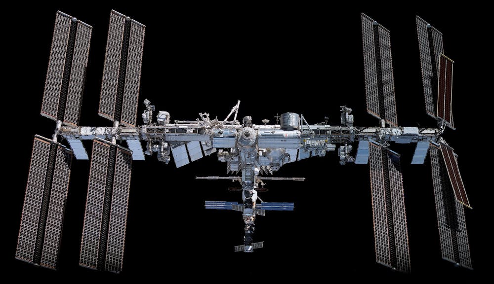 <p>The International Space Station in 2021.</p>
