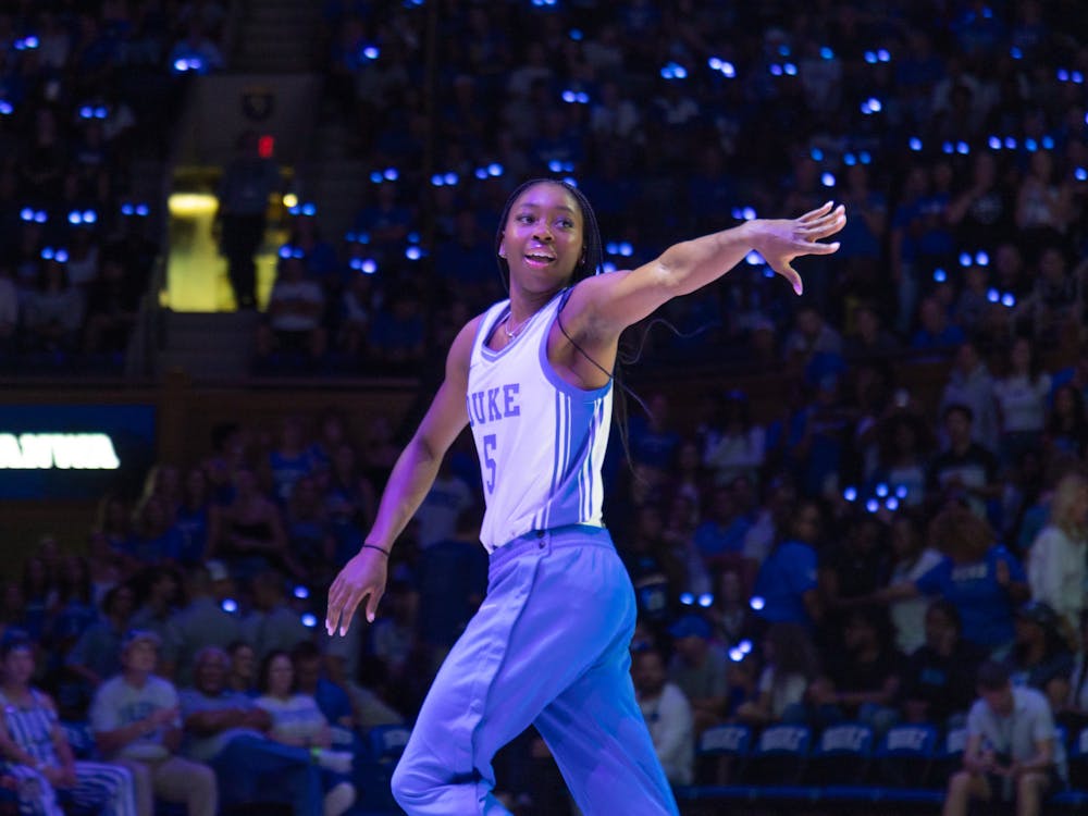 <p>Guard Oluchi Okananwa will provide some serious firepower off the bench for Duke.&nbsp;</p>