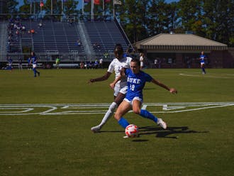 Duke got past Pittsburgh in Durham thanks to a second-half goal from Olivia Migli.