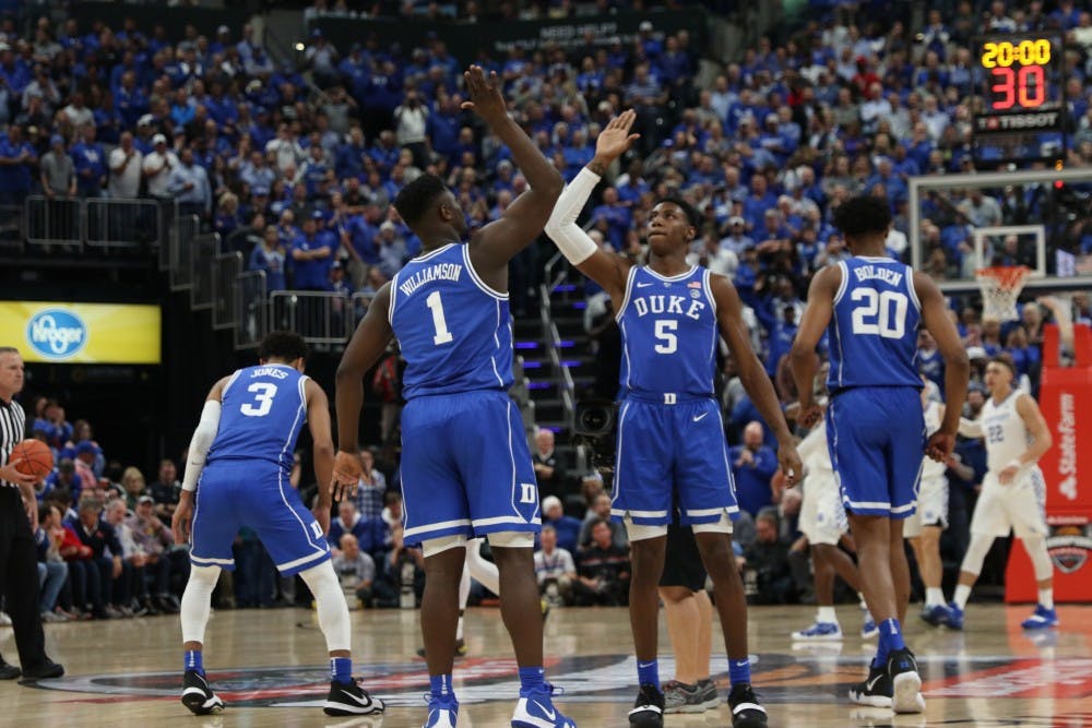 <p>The last time Duke and Kentucky were on the court together, a 34-point Blue Devil triumph occurred.&nbsp;</p>