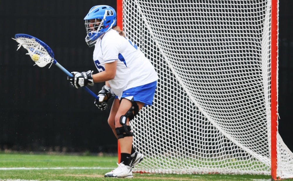 Sophomore Kelsea Duryea was one of two Blue Devils named preseason first team All-ACC and will lead the Duke defense into the 2014 season.