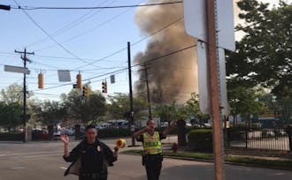 There was an explosion Wednesday in downtown Durham.
