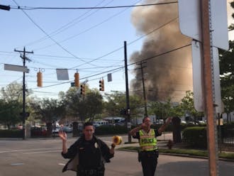 There was an explosion Wednesday in downtown Durham.