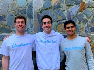 The founders of ClassRanked. From left to right: Max Labaton, Hayden Hall, Dilan Trivedi