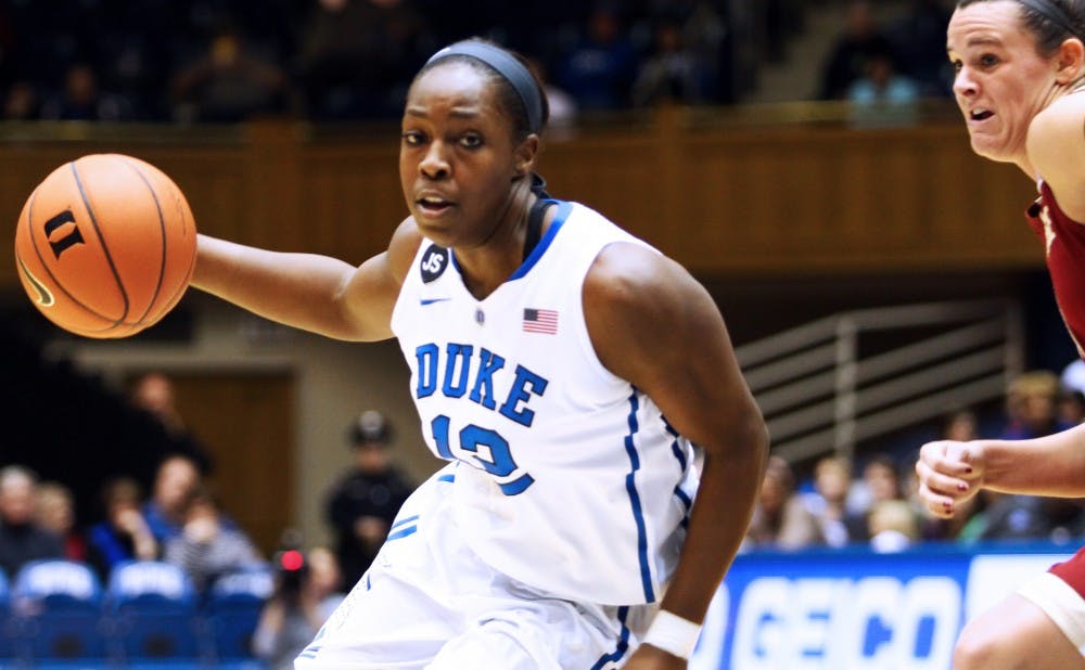 Head coach Joanne P. McCallie ranked Chelsea Gray among the most prolific passers in Duke’s history.