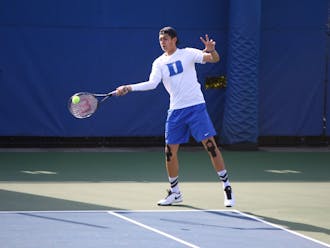 Freshman Jason Lapidus and the Blue Devils righted the ship Saturday, sweeping North Carolina A&T and Charlotte by 7-0 margins in their first outdoor matches of the spring&nbsp;season.