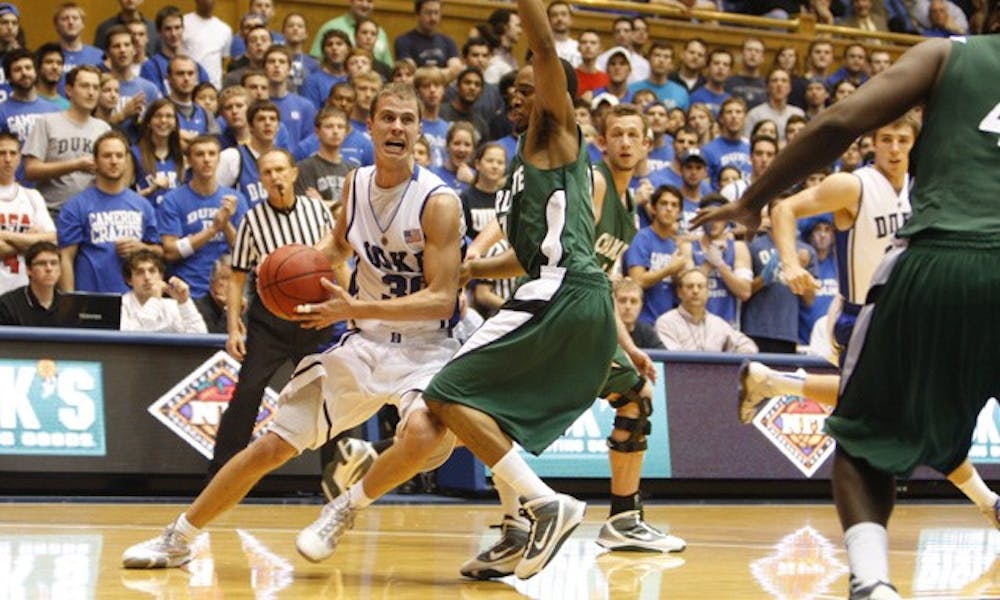 Jon Scheyer has finally settled on a position—point guard—after three years of mixed responsibilities.
