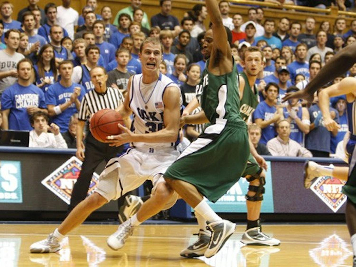 Jon Scheyer has finally settled on a position—point guard—after three years of mixed responsibilities.