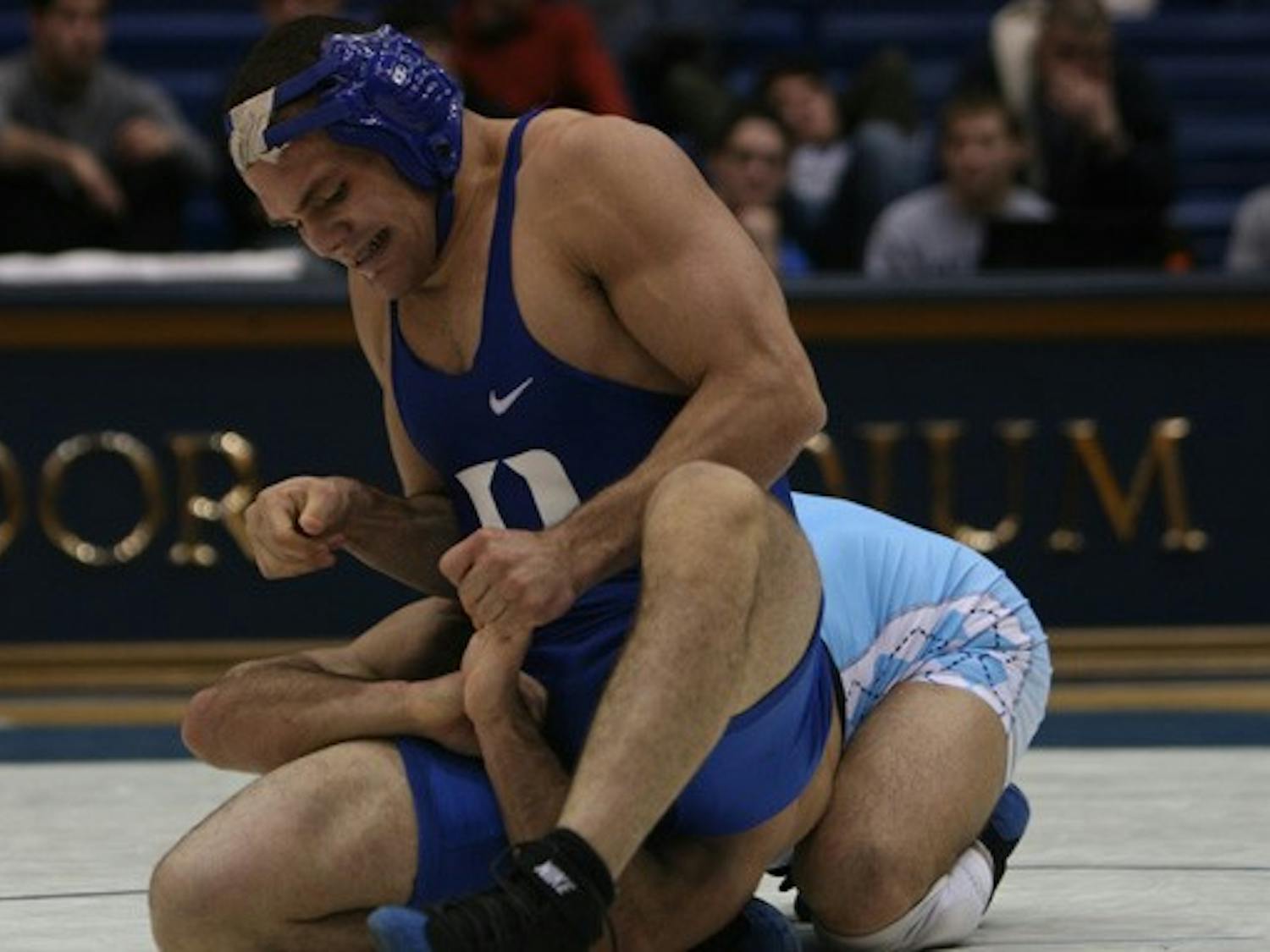 Redshirt sophomore Diego Bencomo picked up one of Duke’s four match victories Thursday night, defeating his opponent 4-1.