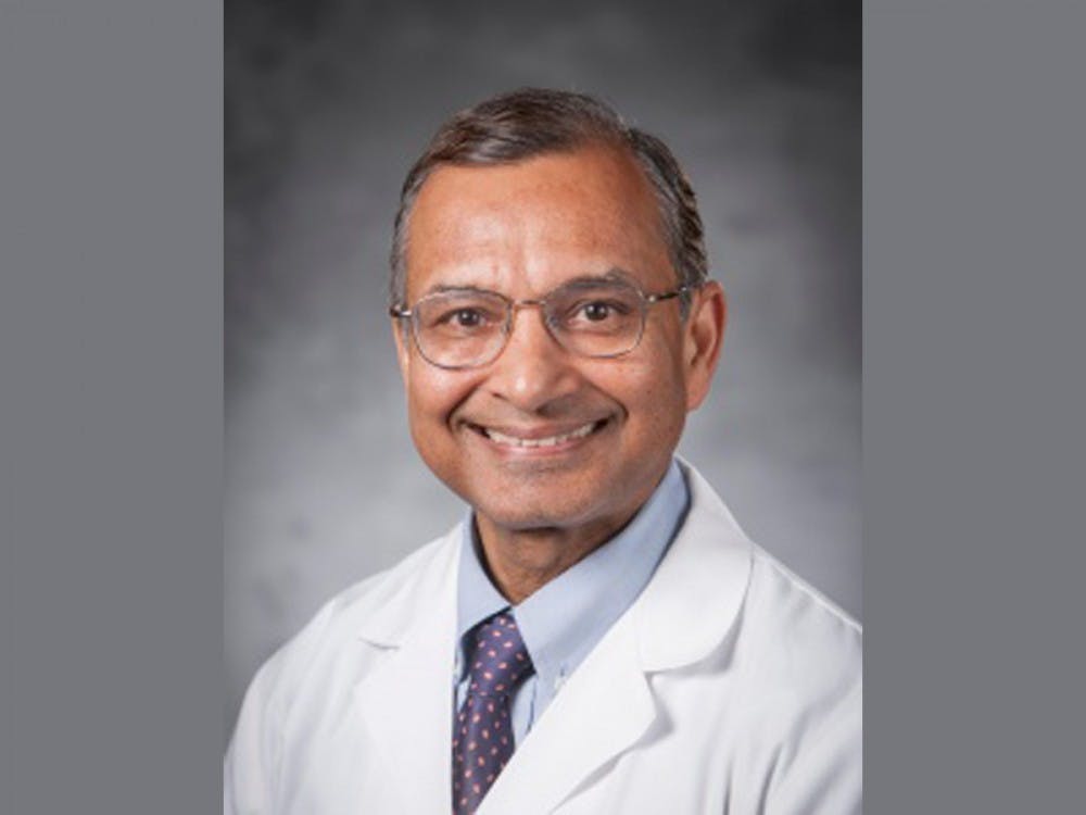 <p>Ranjan Sudan, professor and vice chair of education in the department of surgery at the School of Medicine and Duke Health general surgeon.</p>