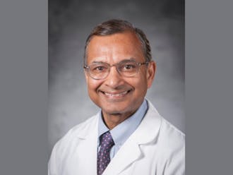 Ranjan Sudan, professor and vice chair of education in the department of surgery at the School of Medicine and Duke Health general surgeon.